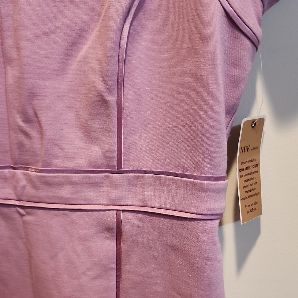 Nue by Shani Lilac Short Sleeve Dress - Picture 6 of 12